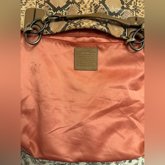 Coach Kristin Python Embossed - Picture 8 of 13